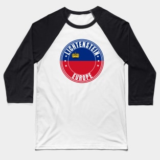 Liechtenstein Europe Baseball T-Shirt